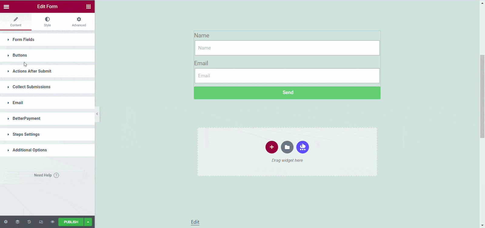 Configure Elementor Form With Better Payment Configure Elementor Form With Better Payment