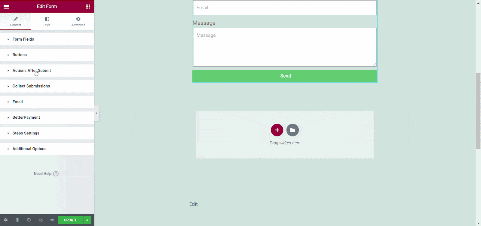 Configure Elementor Form With Better Payment Configure Elementor Form With Better Payment