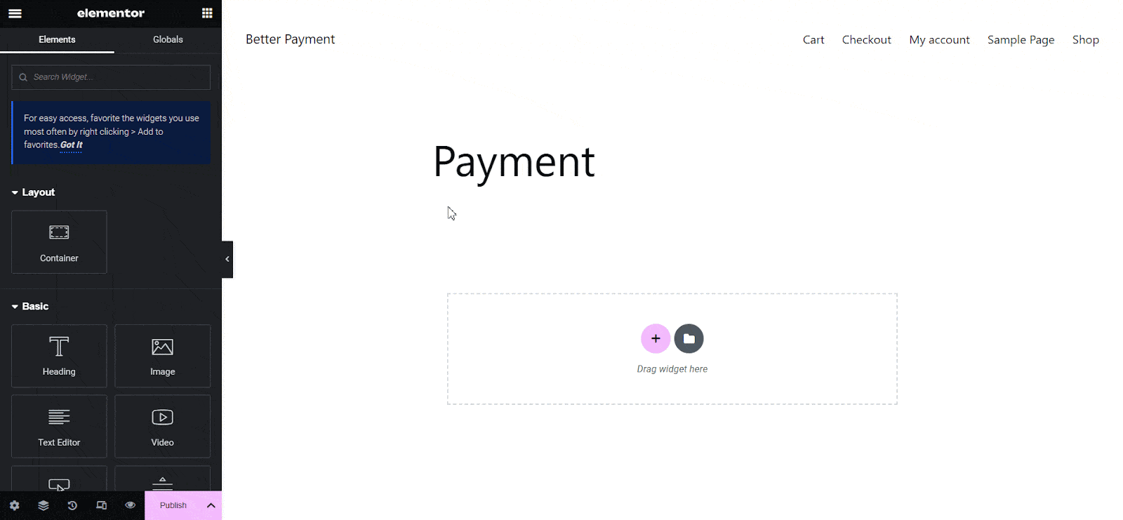 Style Payment Form In Elementor Style Payment Form In Elementor