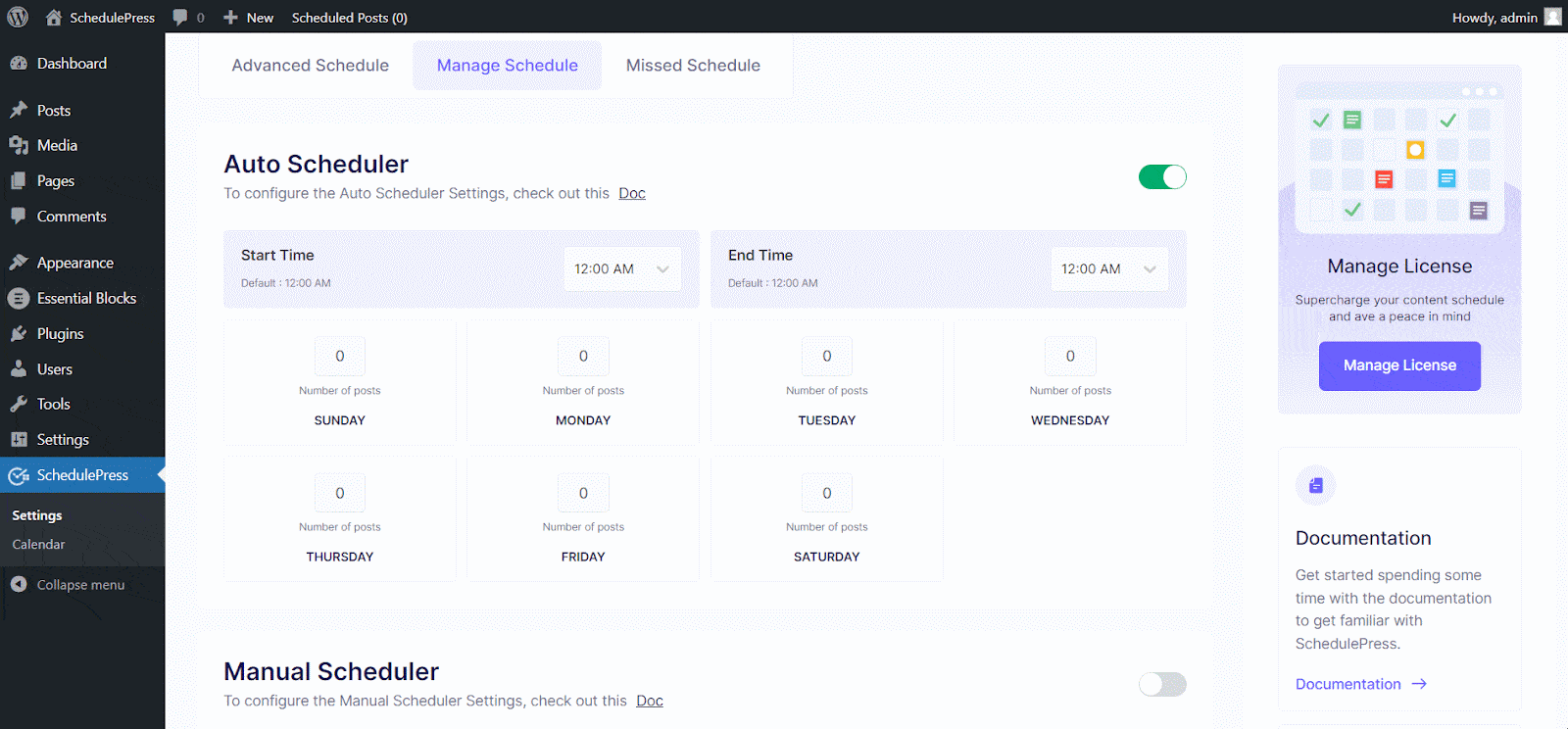 Auto Scheduler Auto Scheduler