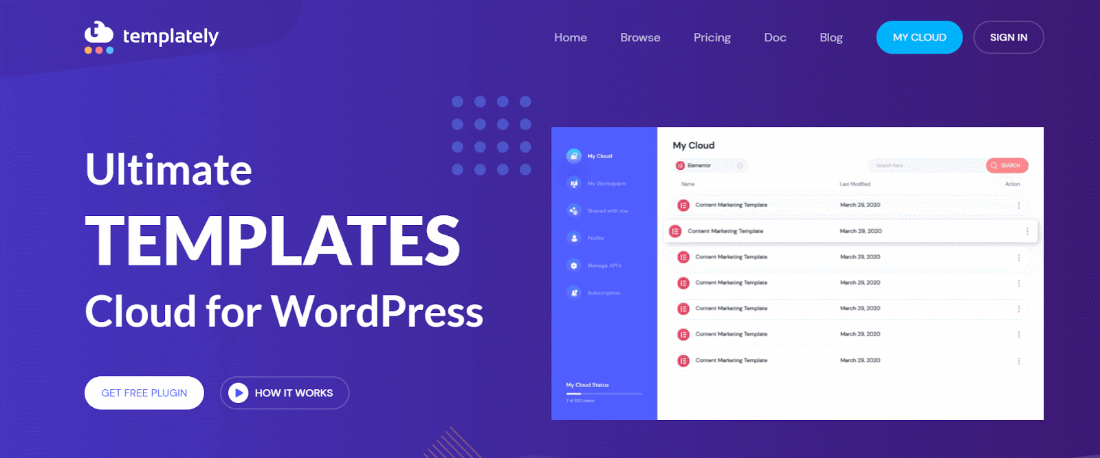 Elementor Templates Library Elementor Templates Library