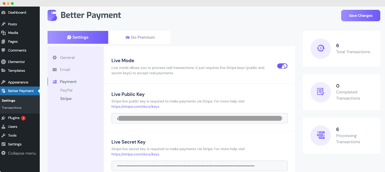 set up Stripe account with Better Payment set up Stripe account with Better Payment