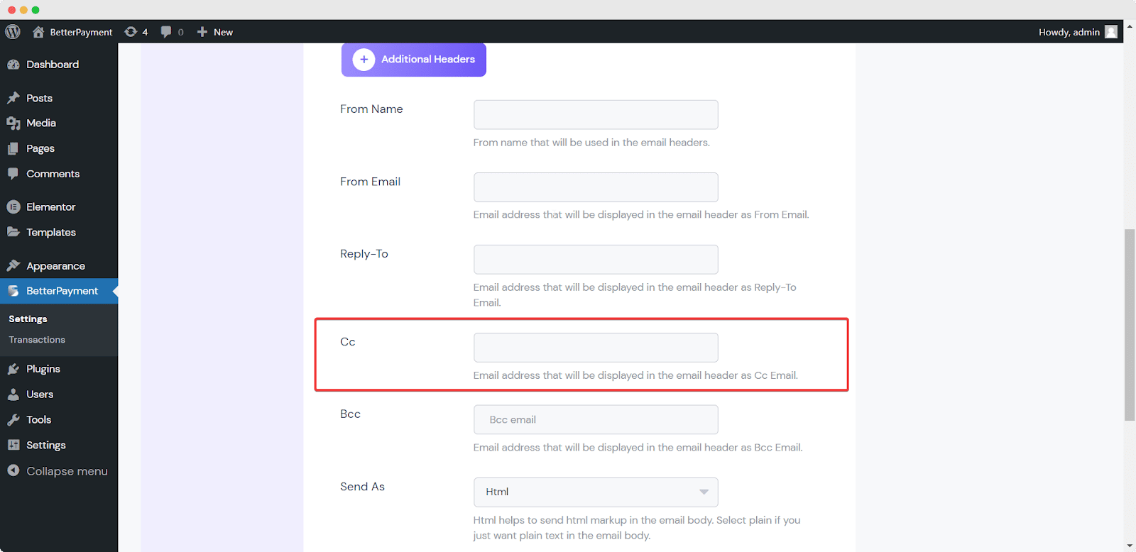 Set Up Admin Email Set Up Admin Email
