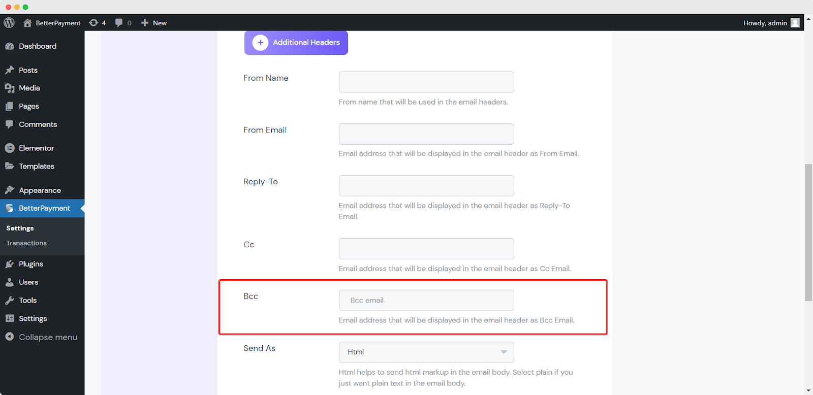 Set Up Admin Email Set Up Admin Email