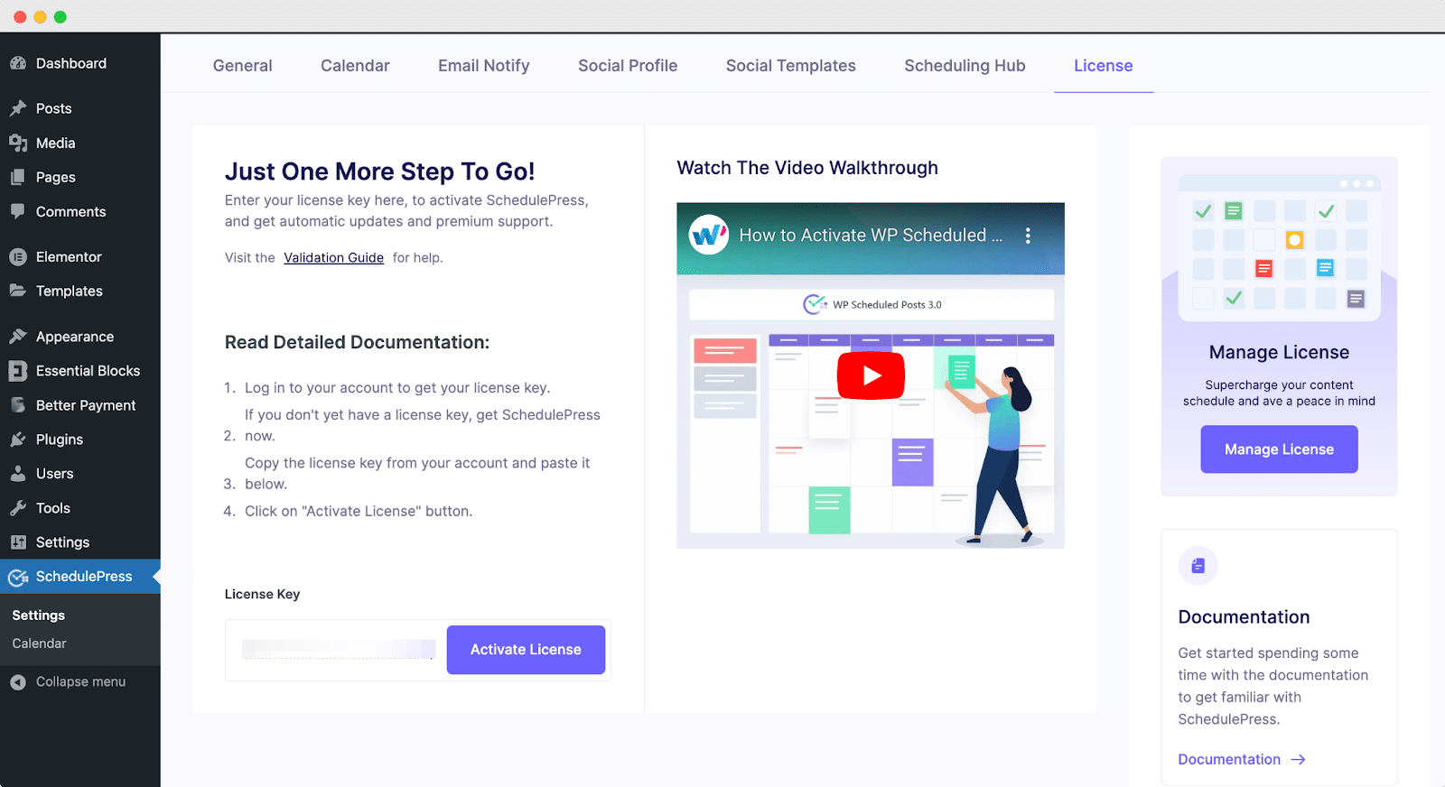SchedulePress PRO License Key SchedulePress PRO License Key