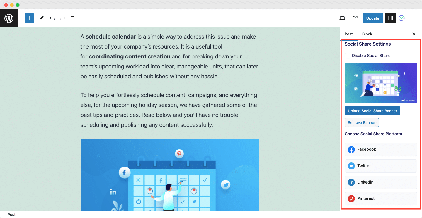 Advanced Schedule In SchedulePress Advanced Schedule In SchedulePress
