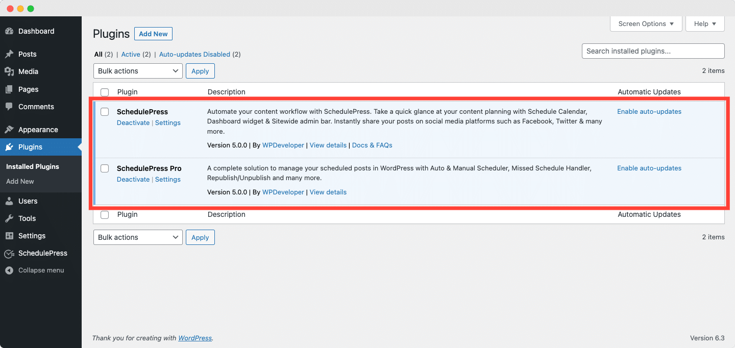 Missed Schedule Errors Missed Schedule Errors