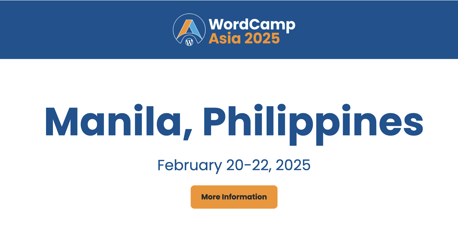 Upcoming WordCamp to attend Upcoming WordCamp to attend