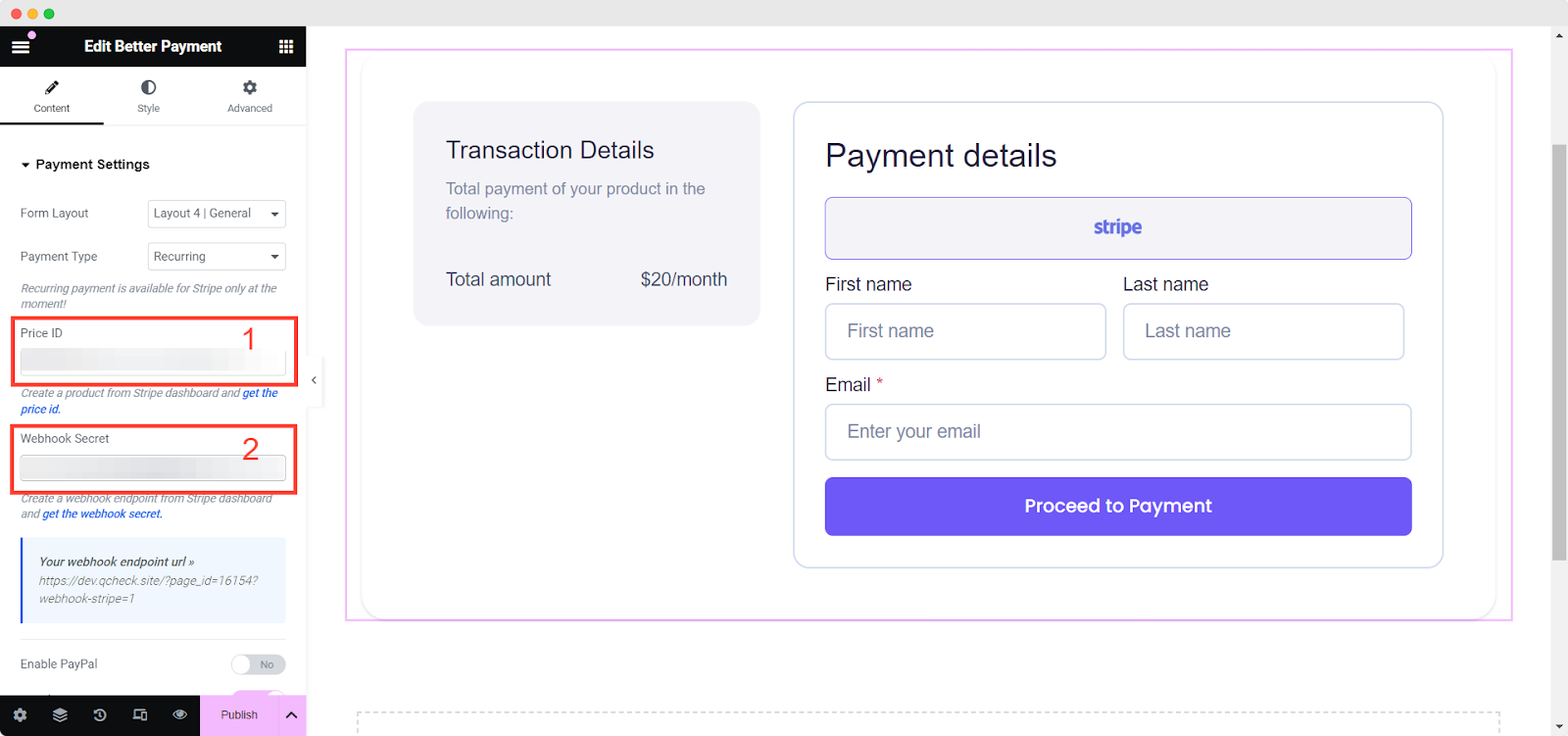 Stripe Subscription in Better Payment Stripe Subscription in Better Payment
