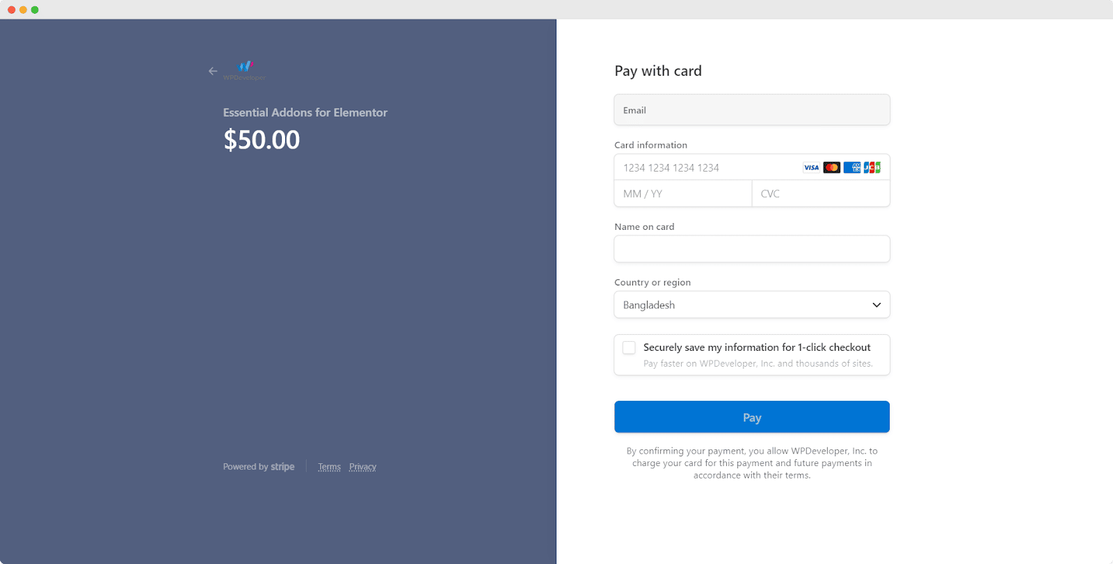 Using a Payment Method Using a Payment Method