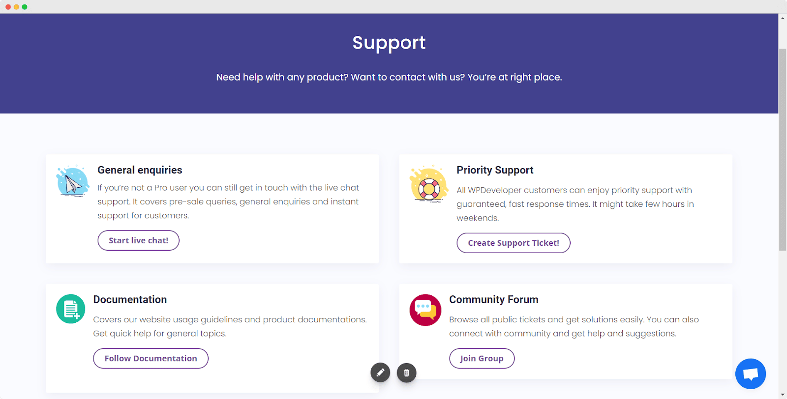Get Support Get Support