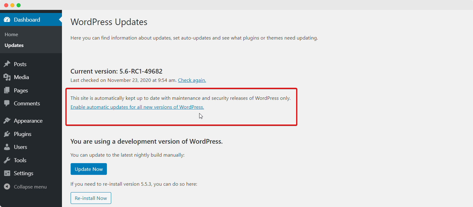 WordPress 5.6 Next Release WordPress 5.6 Next Release